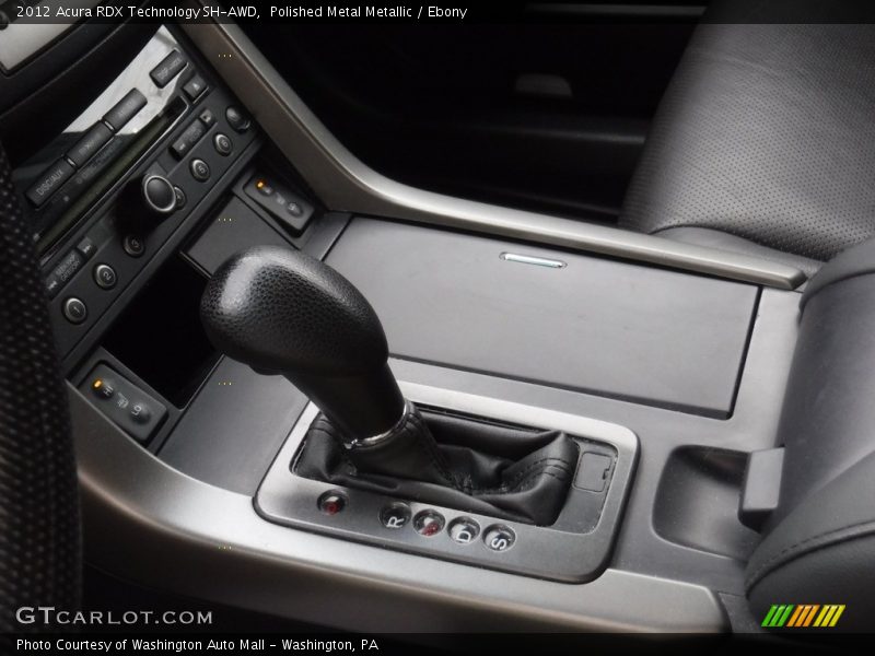 Polished Metal Metallic / Ebony 2012 Acura RDX Technology SH-AWD