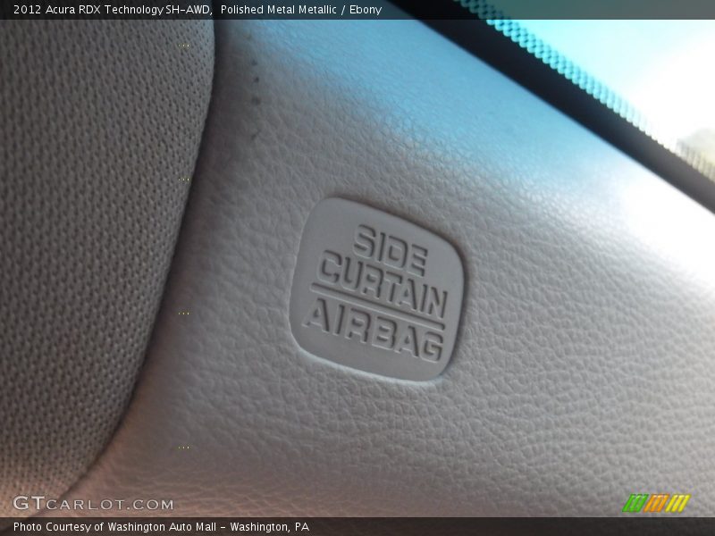 Polished Metal Metallic / Ebony 2012 Acura RDX Technology SH-AWD