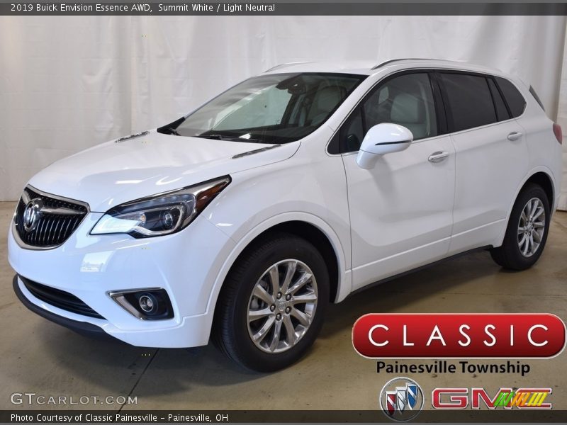 Summit White / Light Neutral 2019 Buick Envision Essence AWD