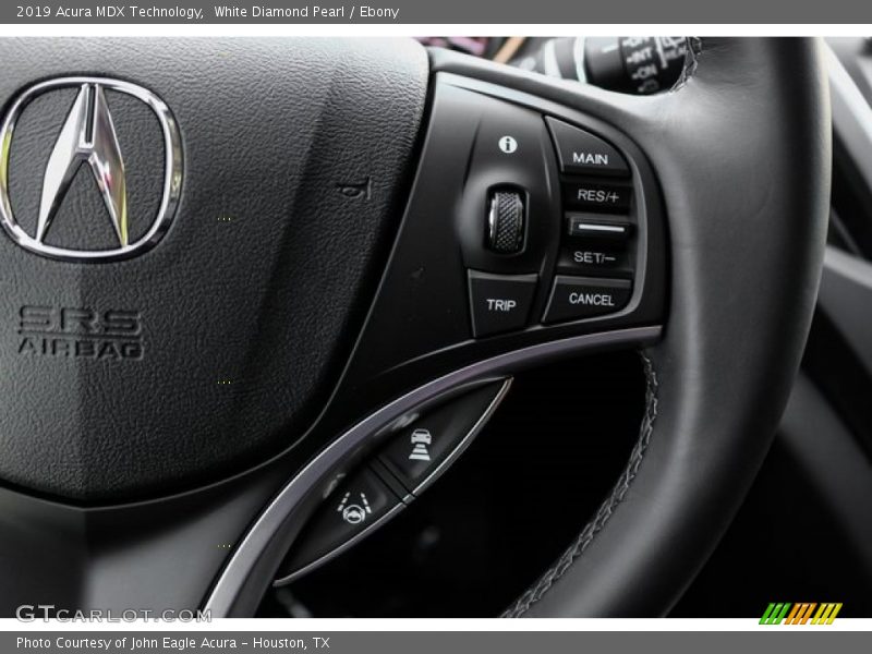 White Diamond Pearl / Ebony 2019 Acura MDX Technology