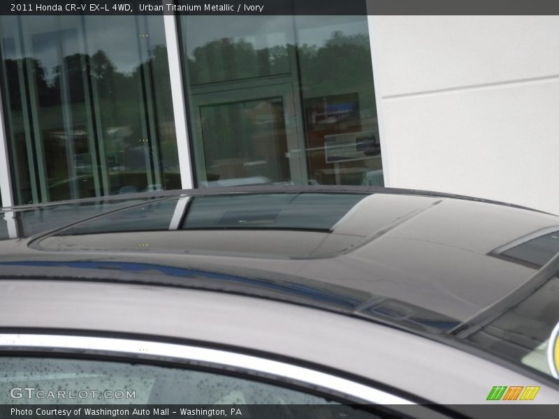 Urban Titanium Metallic / Ivory 2011 Honda CR-V EX-L 4WD