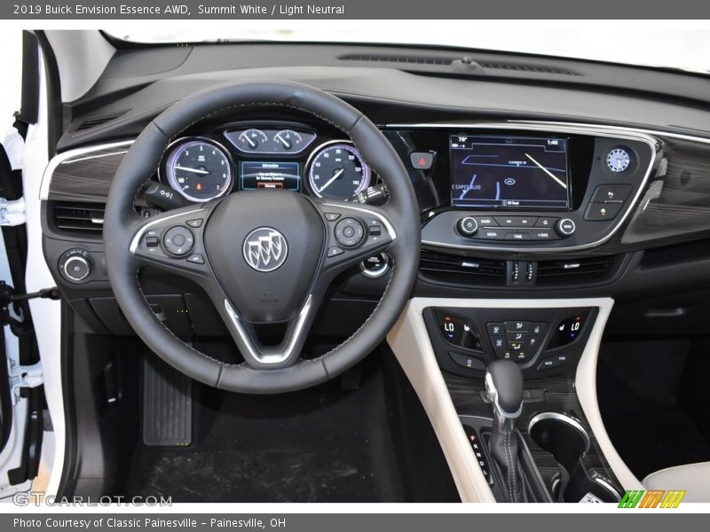 Summit White / Light Neutral 2019 Buick Envision Essence AWD
