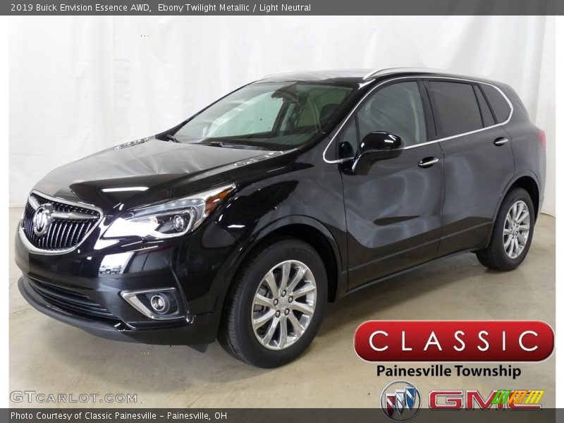 Ebony Twilight Metallic / Light Neutral 2019 Buick Envision Essence AWD