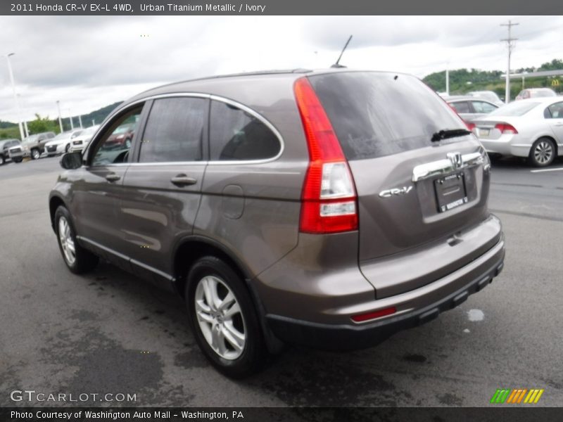 Urban Titanium Metallic / Ivory 2011 Honda CR-V EX-L 4WD