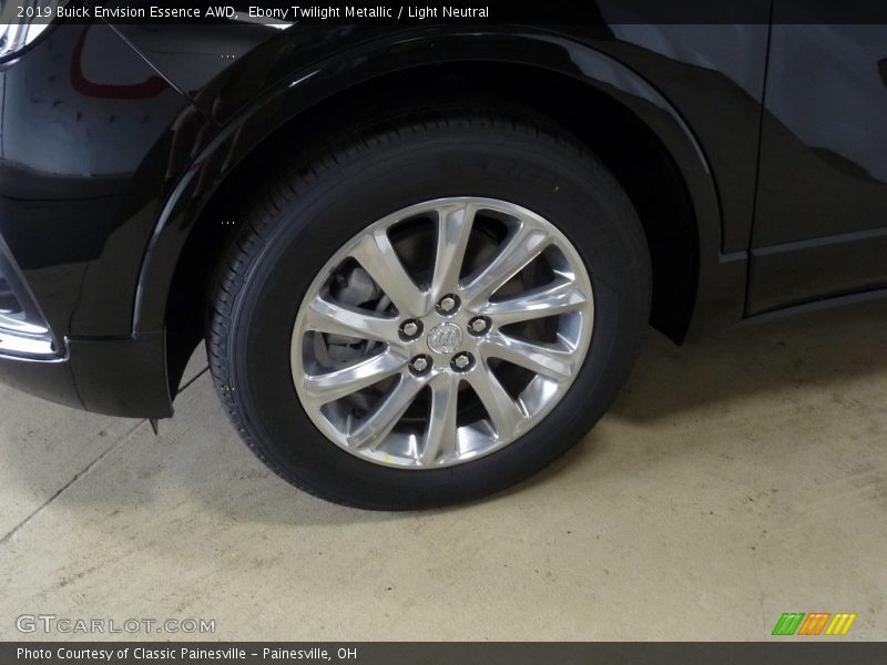 Ebony Twilight Metallic / Light Neutral 2019 Buick Envision Essence AWD