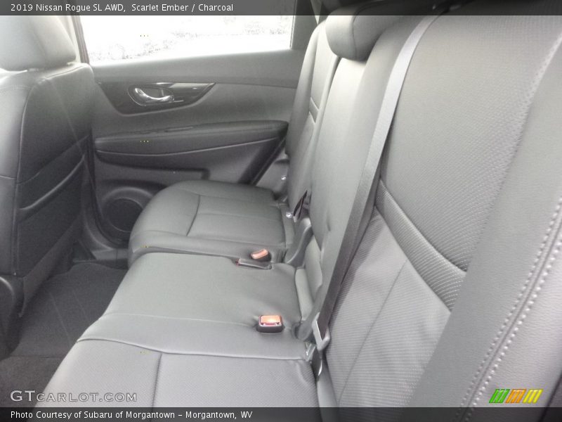 Scarlet Ember / Charcoal 2019 Nissan Rogue SL AWD