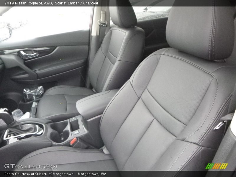 Scarlet Ember / Charcoal 2019 Nissan Rogue SL AWD