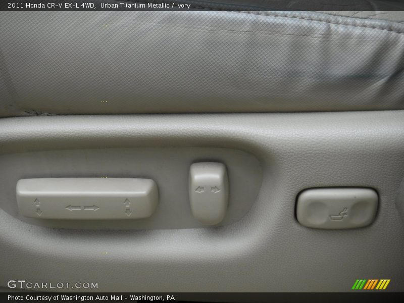 Urban Titanium Metallic / Ivory 2011 Honda CR-V EX-L 4WD