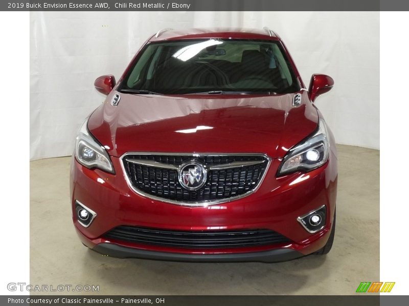 Chili Red Metallic / Ebony 2019 Buick Envision Essence AWD