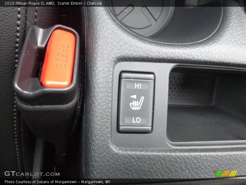 Scarlet Ember / Charcoal 2019 Nissan Rogue SL AWD