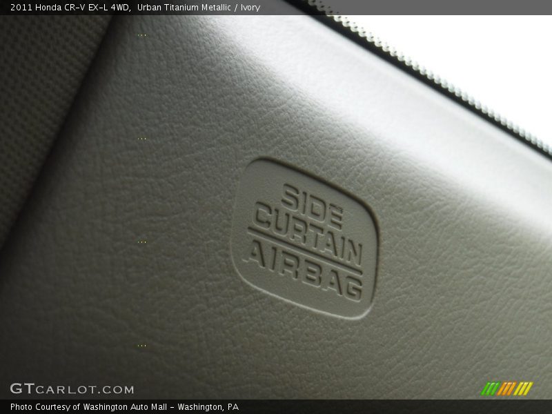 Urban Titanium Metallic / Ivory 2011 Honda CR-V EX-L 4WD