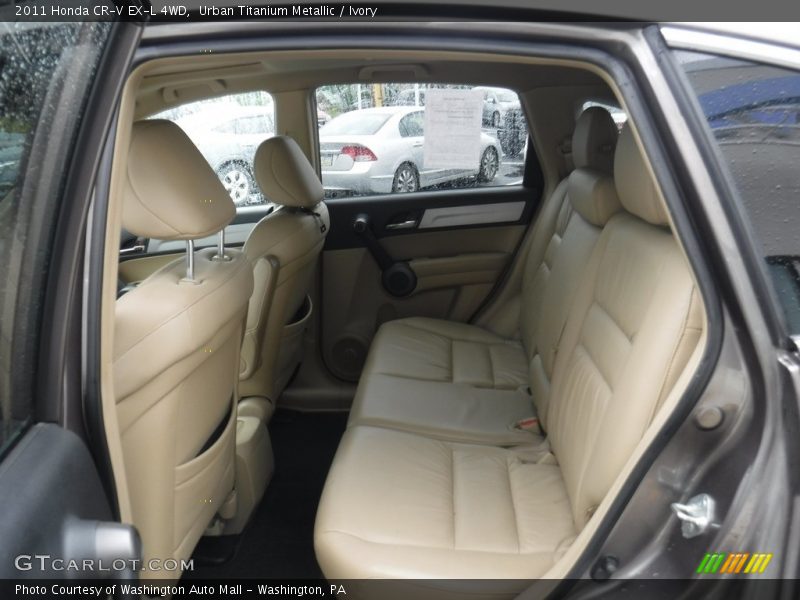 Urban Titanium Metallic / Ivory 2011 Honda CR-V EX-L 4WD