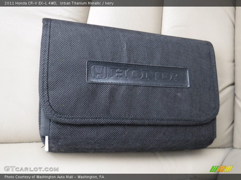 Urban Titanium Metallic / Ivory 2011 Honda CR-V EX-L 4WD