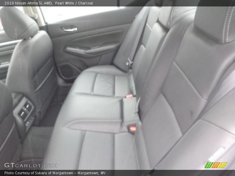 Pearl White / Charcoal 2019 Nissan Altima SL AWD