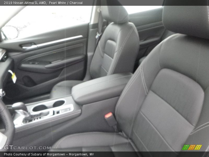 Pearl White / Charcoal 2019 Nissan Altima SL AWD