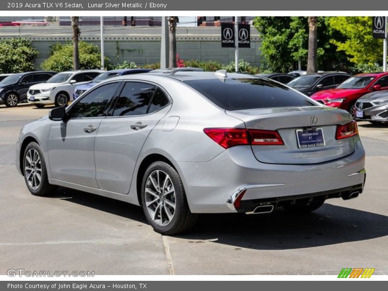 Lunar Silver Metallic / Ebony 2019 Acura TLX V6 Sedan