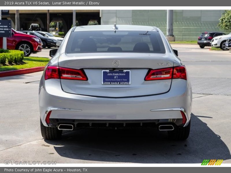 Lunar Silver Metallic / Ebony 2019 Acura TLX V6 Sedan