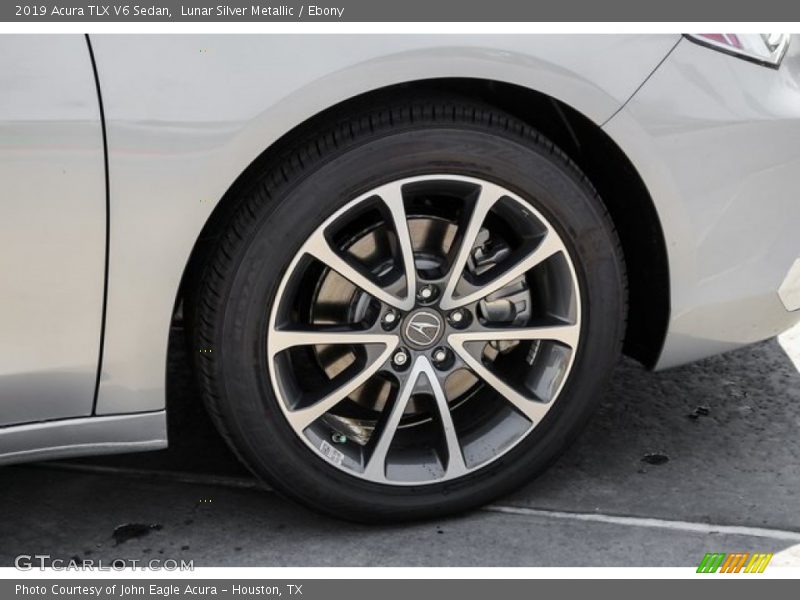 Lunar Silver Metallic / Ebony 2019 Acura TLX V6 Sedan