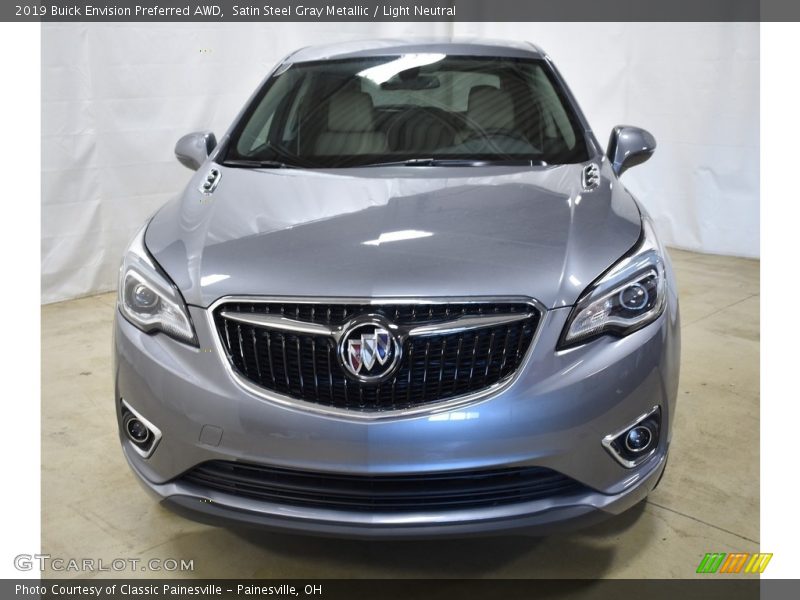 Satin Steel Gray Metallic / Light Neutral 2019 Buick Envision Preferred AWD
