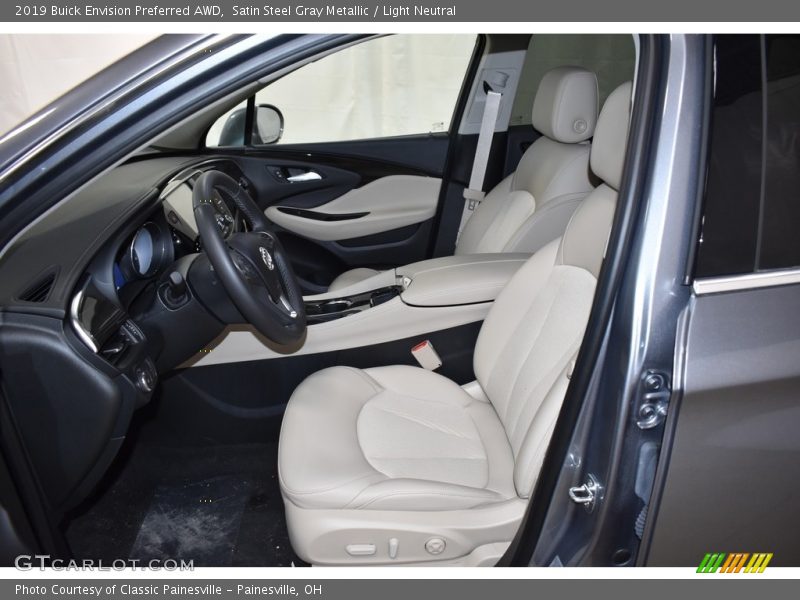 Satin Steel Gray Metallic / Light Neutral 2019 Buick Envision Preferred AWD