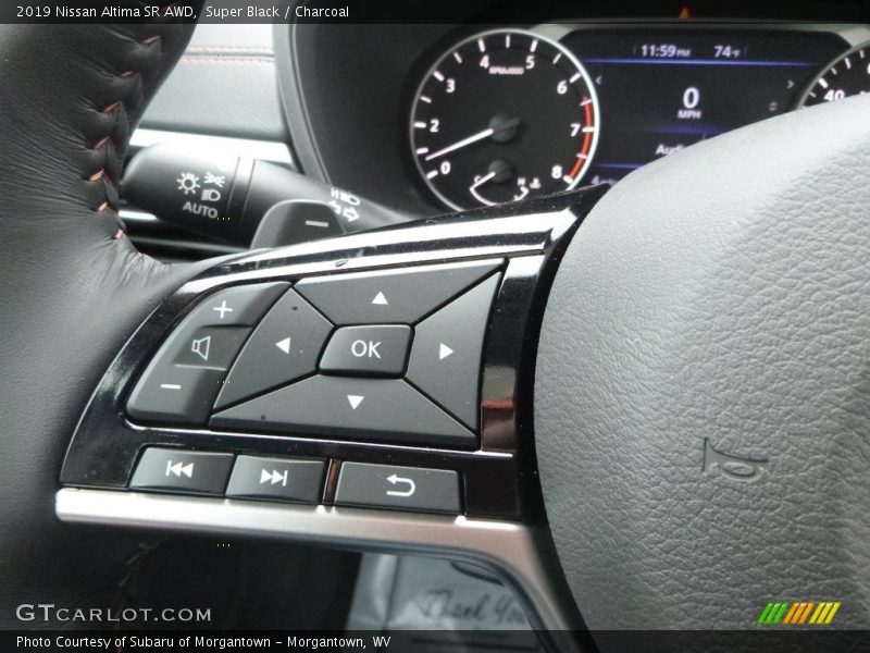 Super Black / Charcoal 2019 Nissan Altima SR AWD