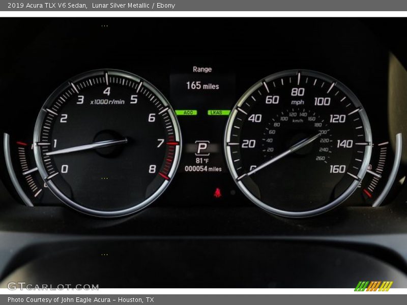 Lunar Silver Metallic / Ebony 2019 Acura TLX V6 Sedan