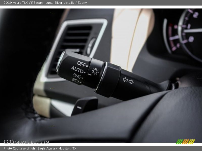 Lunar Silver Metallic / Ebony 2019 Acura TLX V6 Sedan