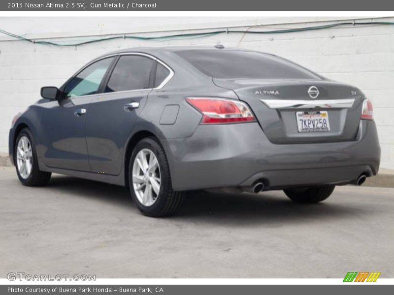Gun Metallic / Charcoal 2015 Nissan Altima 2.5 SV