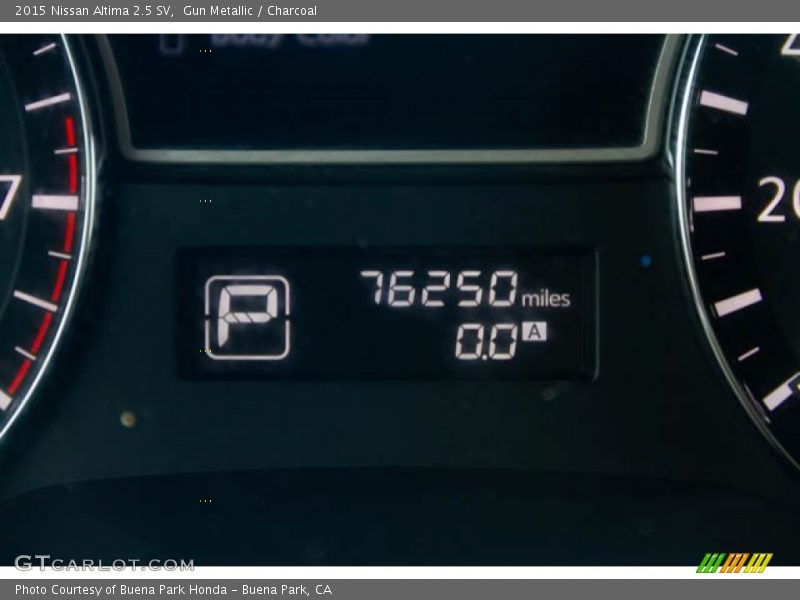 Gun Metallic / Charcoal 2015 Nissan Altima 2.5 SV