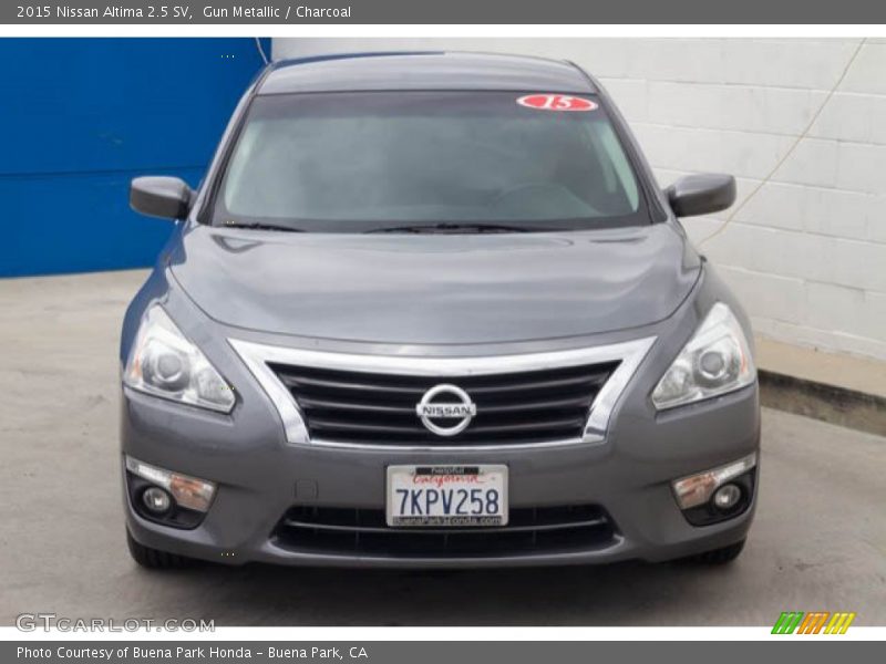 Gun Metallic / Charcoal 2015 Nissan Altima 2.5 SV