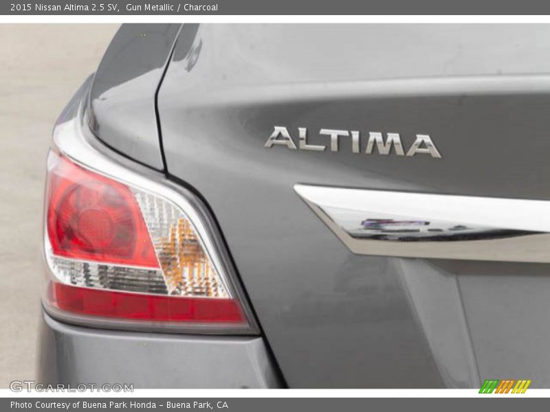 Gun Metallic / Charcoal 2015 Nissan Altima 2.5 SV