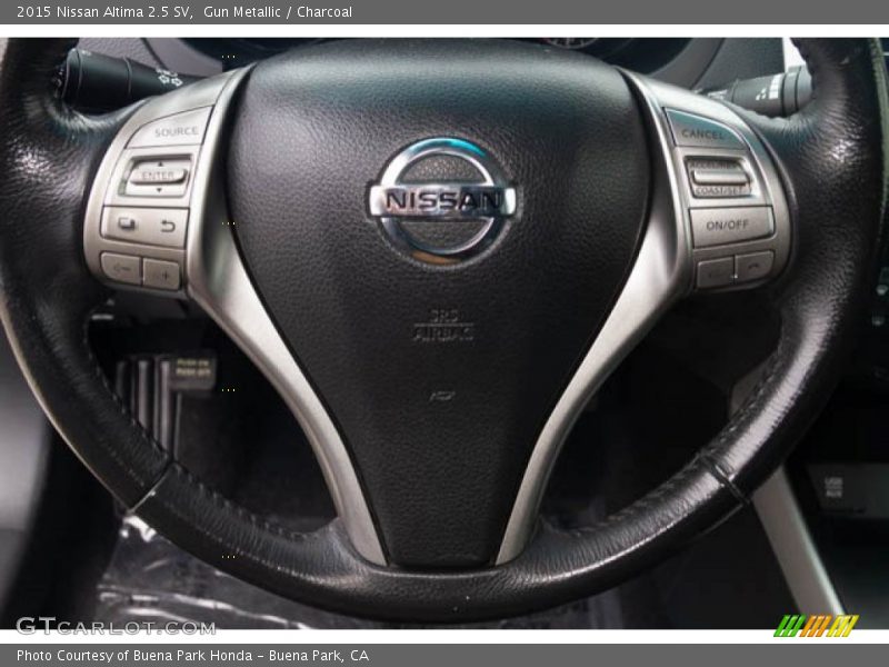 Gun Metallic / Charcoal 2015 Nissan Altima 2.5 SV