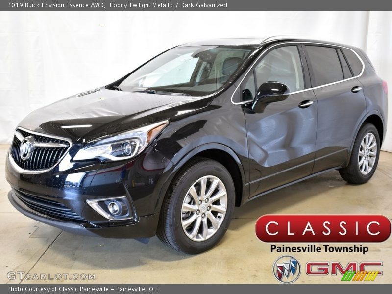 Ebony Twilight Metallic / Dark Galvanized 2019 Buick Envision Essence AWD
