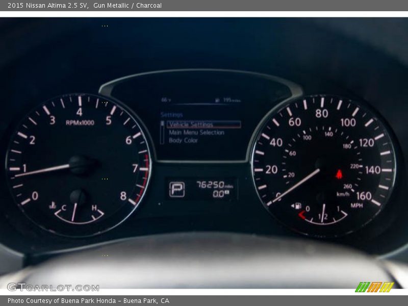 Gun Metallic / Charcoal 2015 Nissan Altima 2.5 SV