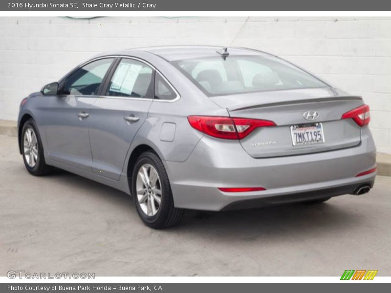 Shale Gray Metallic / Gray 2016 Hyundai Sonata SE