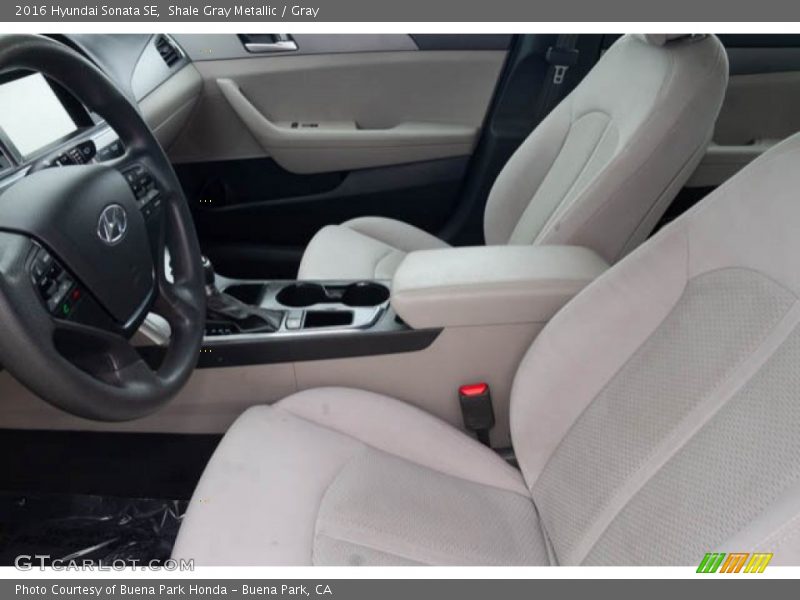 Shale Gray Metallic / Gray 2016 Hyundai Sonata SE