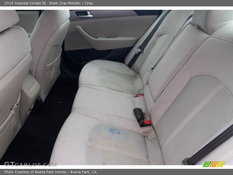 Shale Gray Metallic / Gray 2016 Hyundai Sonata SE