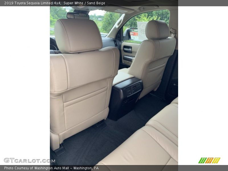 Super White / Sand Beige 2019 Toyota Sequoia Limited 4x4