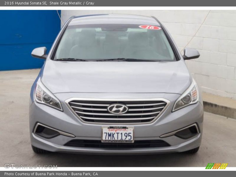 Shale Gray Metallic / Gray 2016 Hyundai Sonata SE