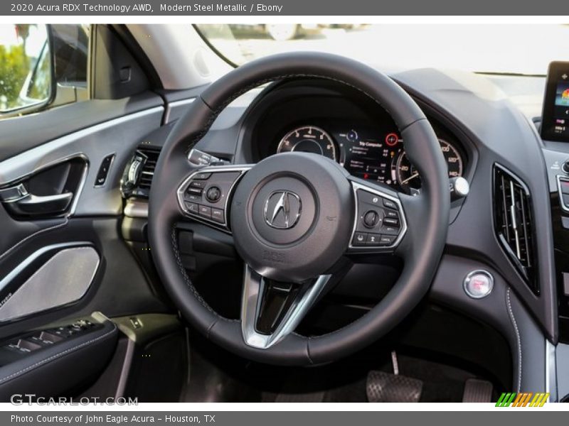 Modern Steel Metallic / Ebony 2020 Acura RDX Technology AWD