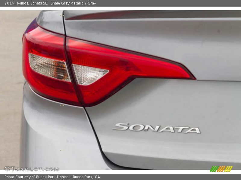 Shale Gray Metallic / Gray 2016 Hyundai Sonata SE