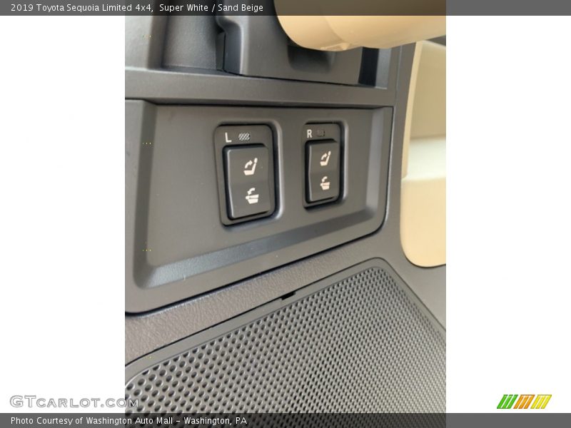 Super White / Sand Beige 2019 Toyota Sequoia Limited 4x4