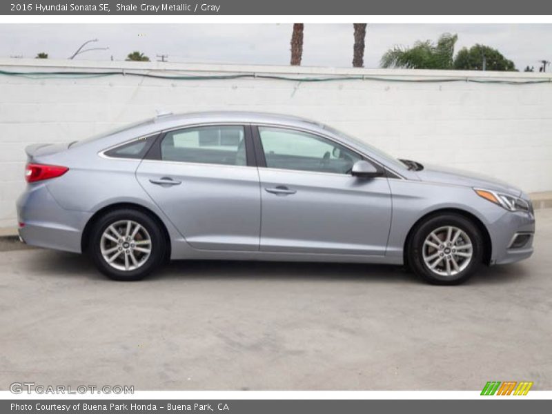 Shale Gray Metallic / Gray 2016 Hyundai Sonata SE