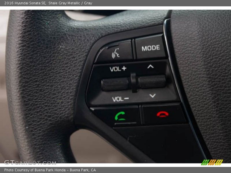 Shale Gray Metallic / Gray 2016 Hyundai Sonata SE