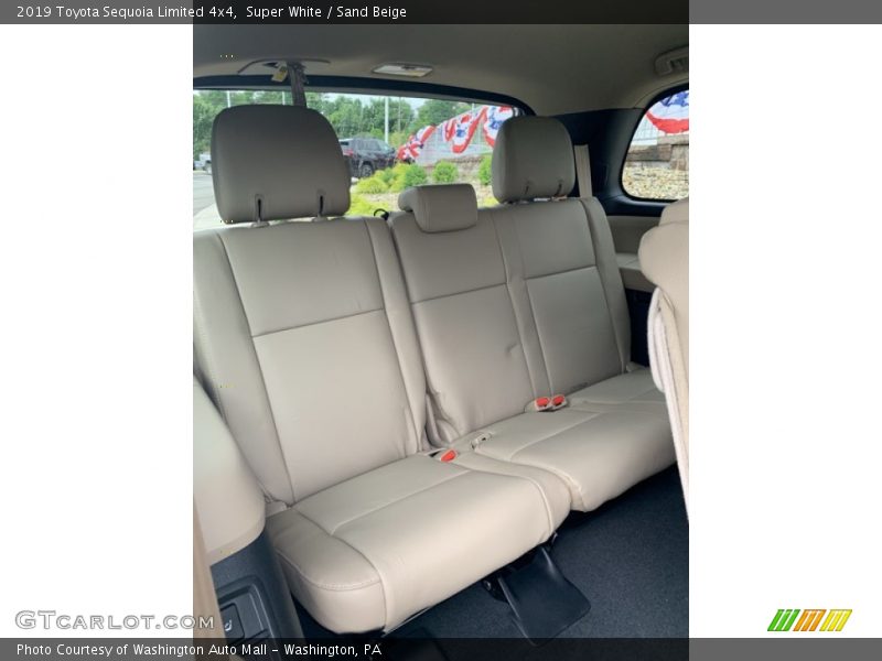 Super White / Sand Beige 2019 Toyota Sequoia Limited 4x4