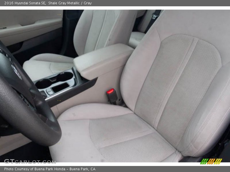 Shale Gray Metallic / Gray 2016 Hyundai Sonata SE