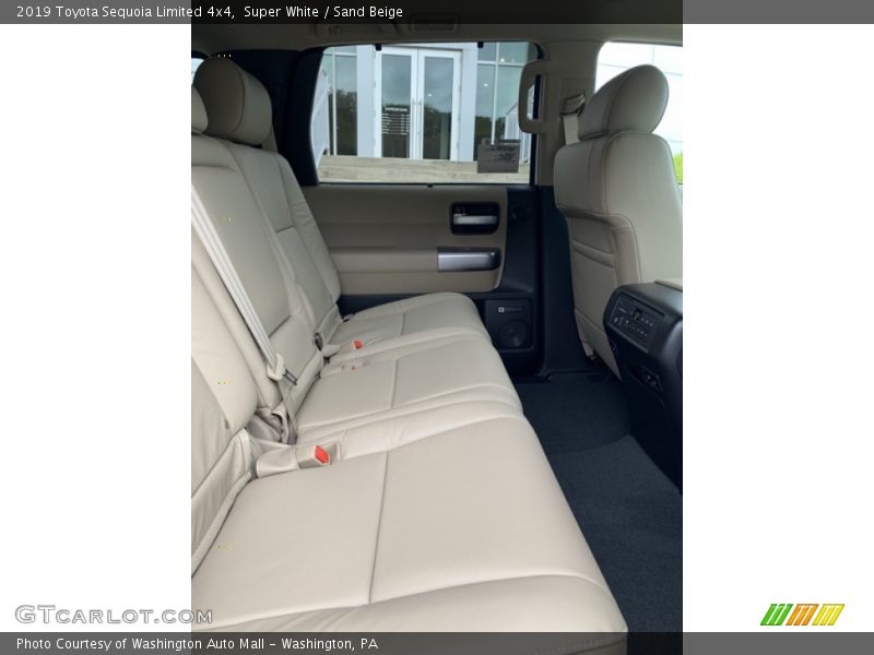 Super White / Sand Beige 2019 Toyota Sequoia Limited 4x4