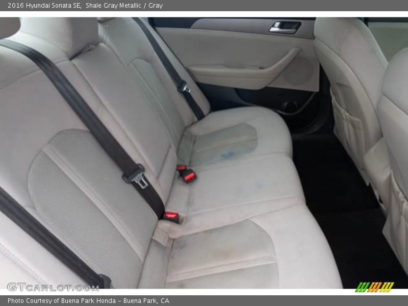 Shale Gray Metallic / Gray 2016 Hyundai Sonata SE
