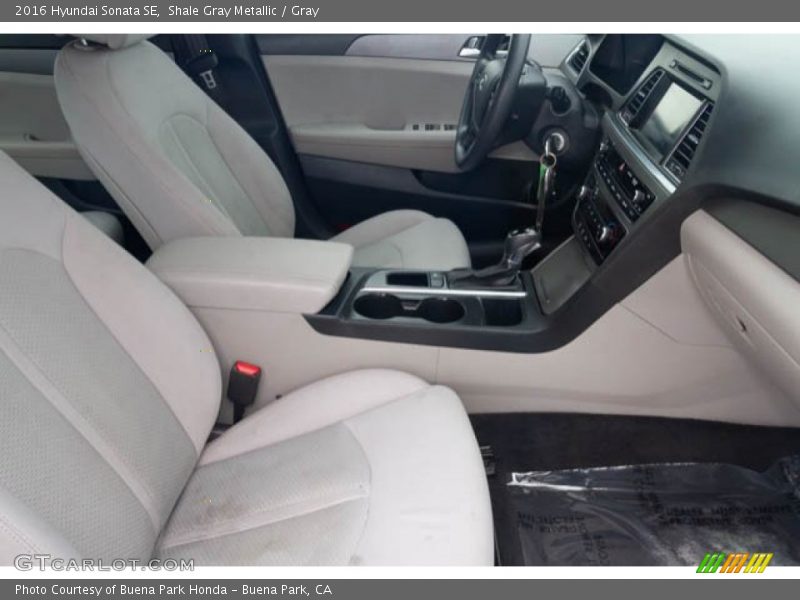 Shale Gray Metallic / Gray 2016 Hyundai Sonata SE