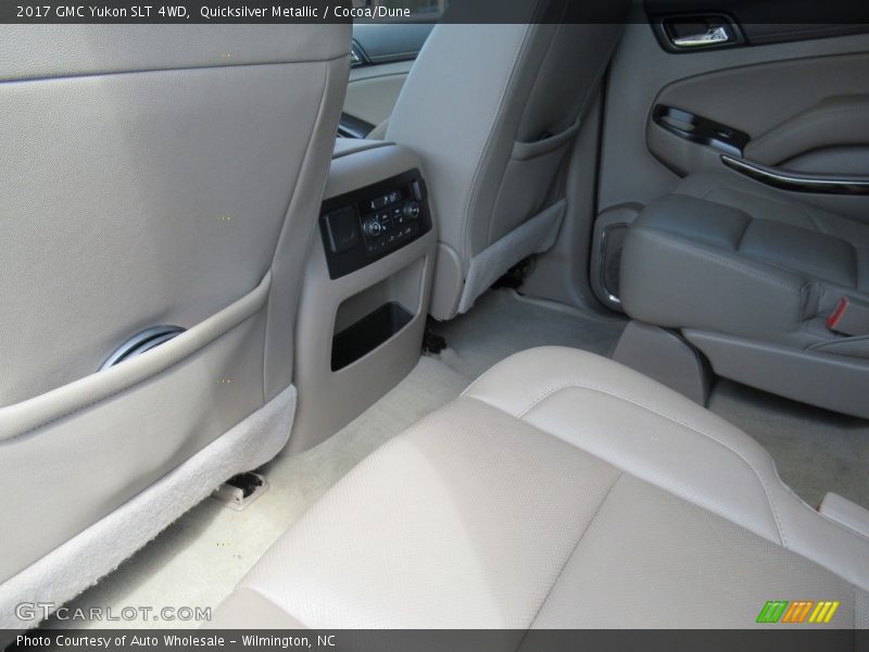 Quicksilver Metallic / Cocoa/Dune 2017 GMC Yukon SLT 4WD